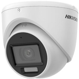 Hikvision DS-2CE70DF0T-LMFS(2.8MM) Inteligentna lampa hybrydowa Turbo HD 2MP z kamerą typu turret ColorVu, obiektywem stałoogniskowym 2,8 mm