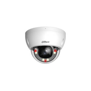 Dahua IPC-HDBW2849E-S-IL-0280B Inteligentna kamera kopułkowa WizSense IP serii 2 8 MP, mikrofon, obiektyw stałoogniskowy 2,8 mm, zasięg w podczerwieni 30 m, zasilanie 12 VDC / PoE, IP67, IK10
